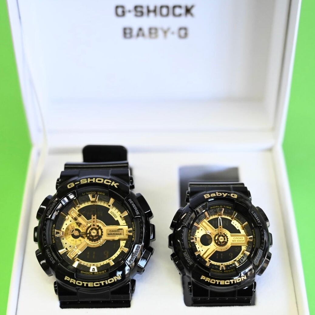 特価 G Shock Ga 110gb 1ajf Baby G Ba 110 1ajf ペアウォッチ メンズ レディース 腕時計 栗田時計店 1966年創業の正規販売店