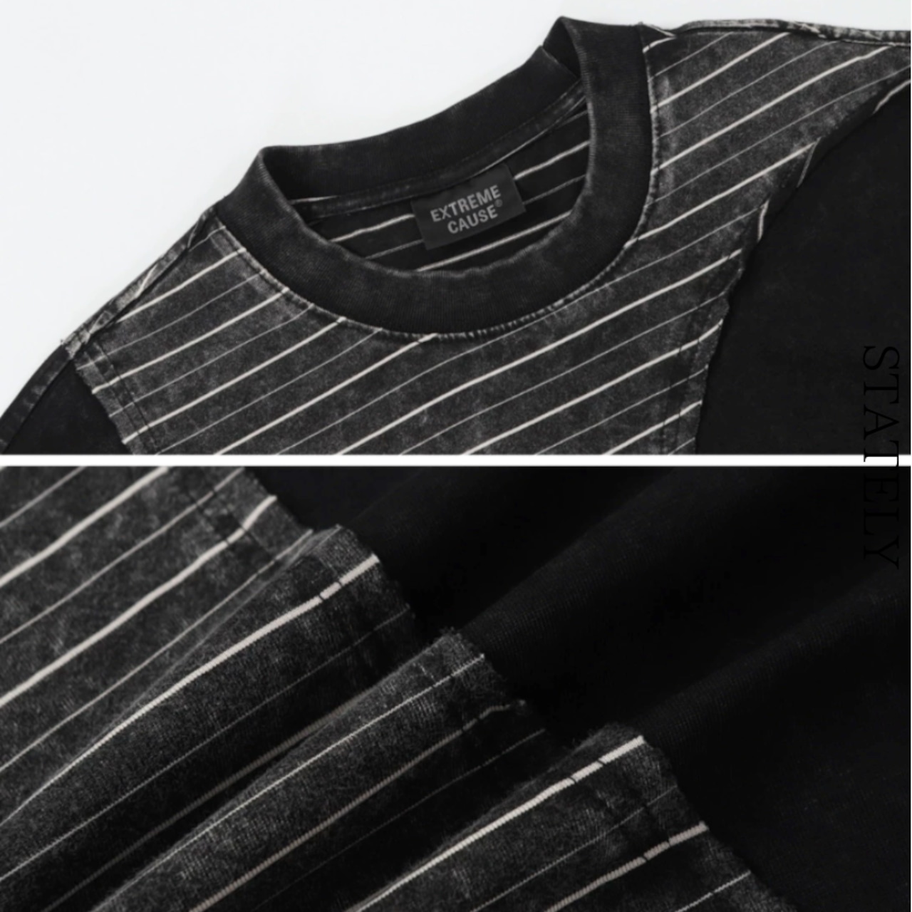 カーブストライプTee/2color_T260・画像9