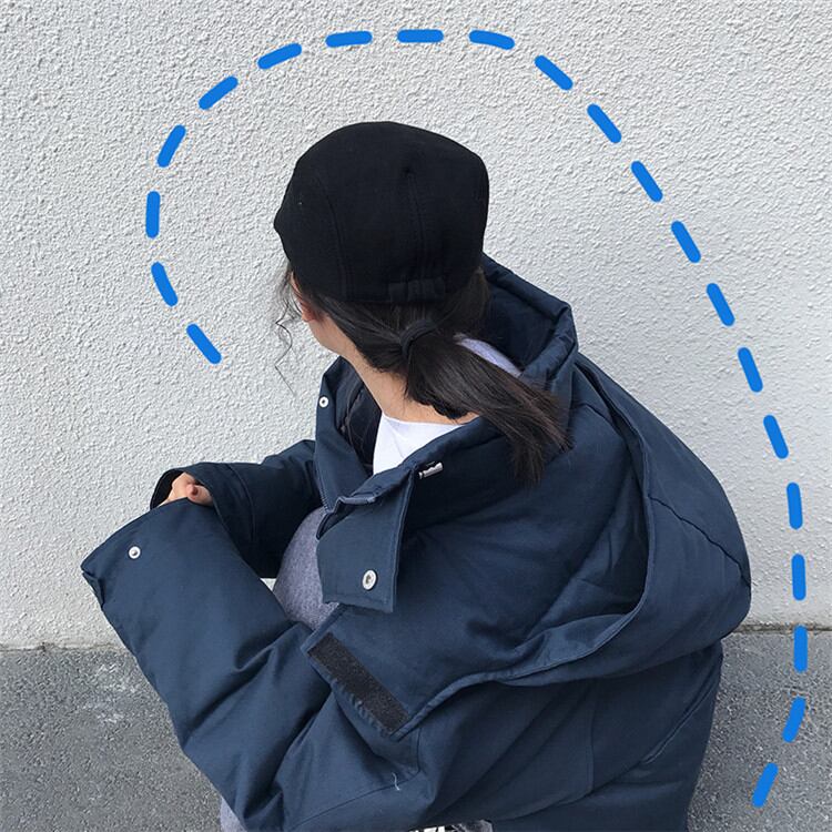 早い者勝ち 中・長セクション 厚手 韓国版 スリム 快適である 暖かさ ダウンコート