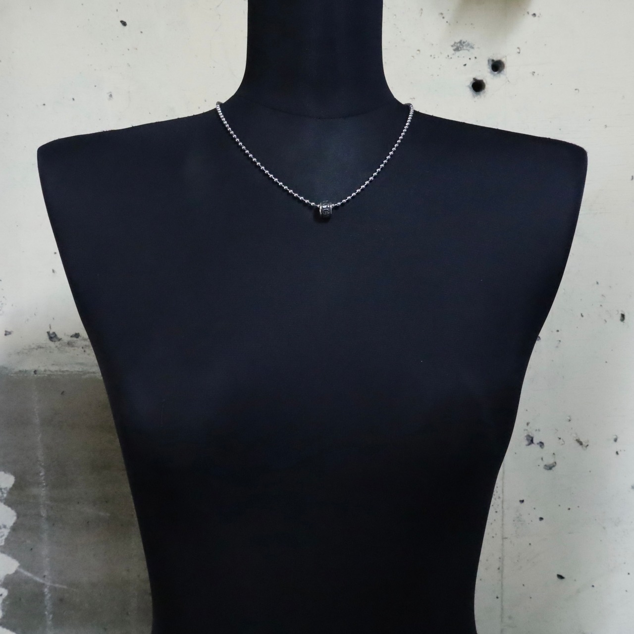 GODSIZE® TINY LABEL RING PENDANT / ゴッドサイズ®タイニーレーベルリングペンダント