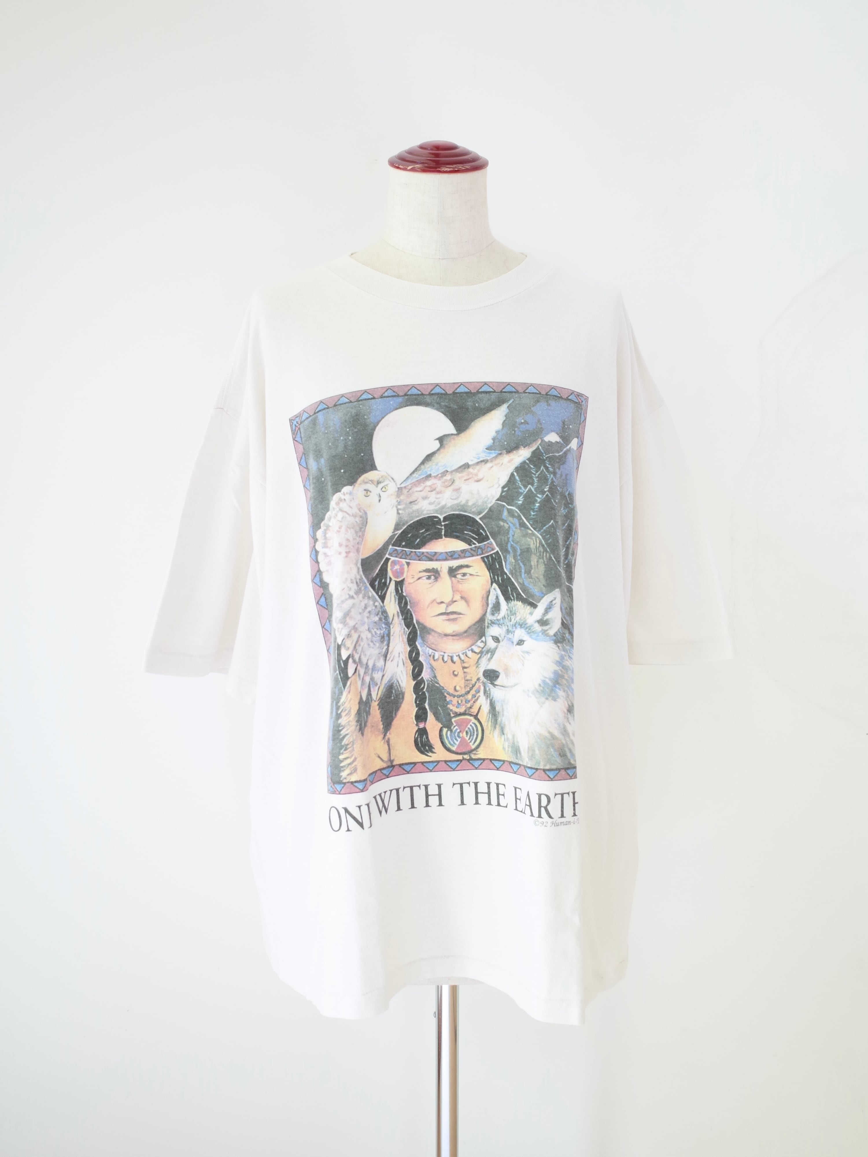 90s Real indian tee