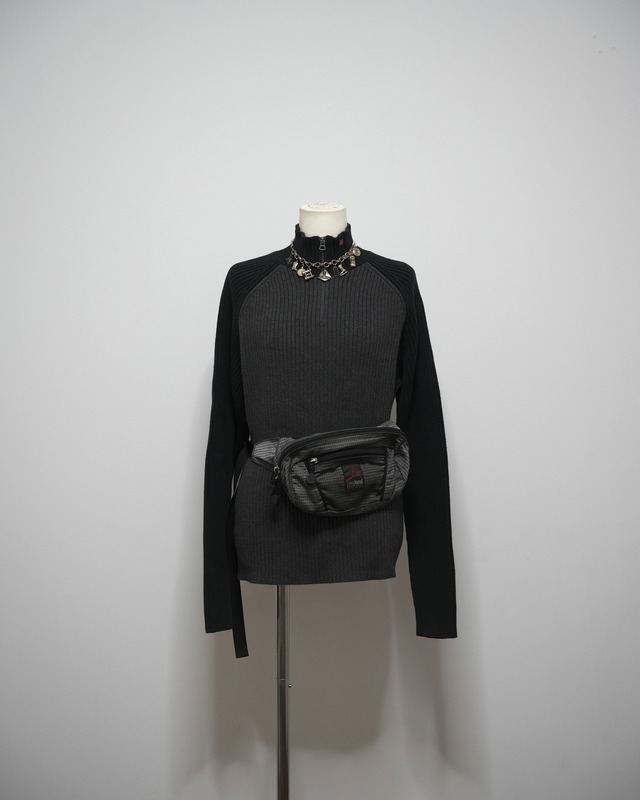 90s polo jeans half zip sweater