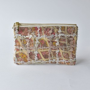 W ZIP POUCH チュール / No,10215