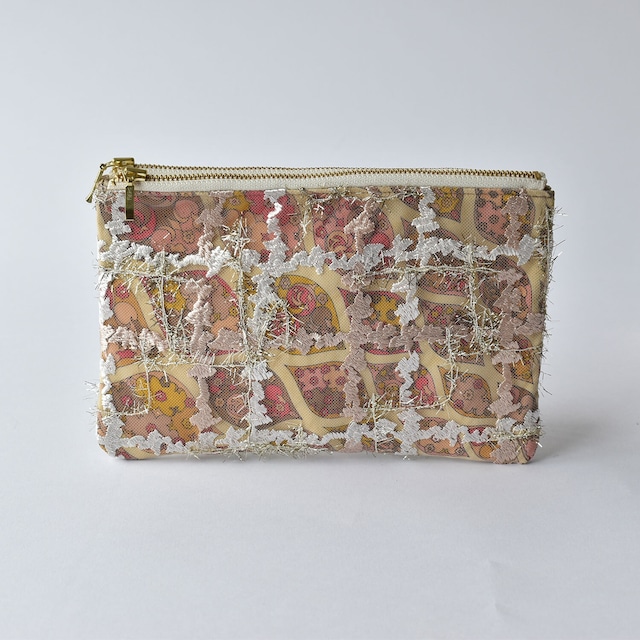 W ZIP POUCH チュール / No,10215