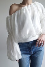 Soft Tulle オフブラウス