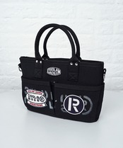 【直営限定ITEM】-TYPE E- パッチ×ペイントコンパクト3wayバッグ (IVORY)　CQ-49501H
