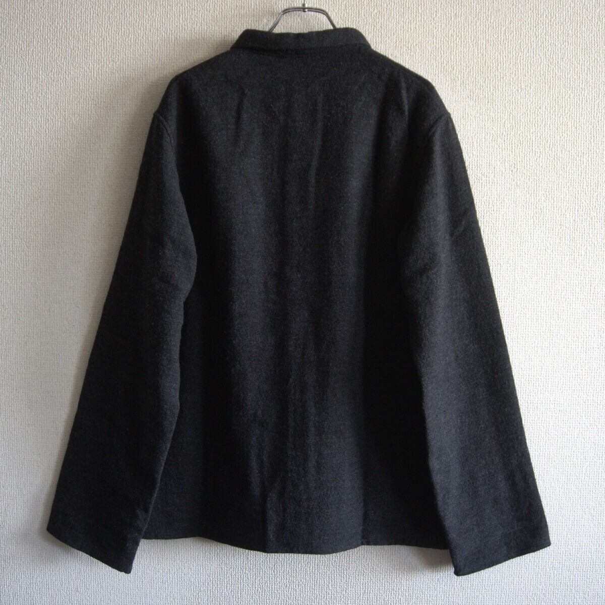 極美品】bergfabel【ヘリンボーン ウール カバーオール】46 ジャケット