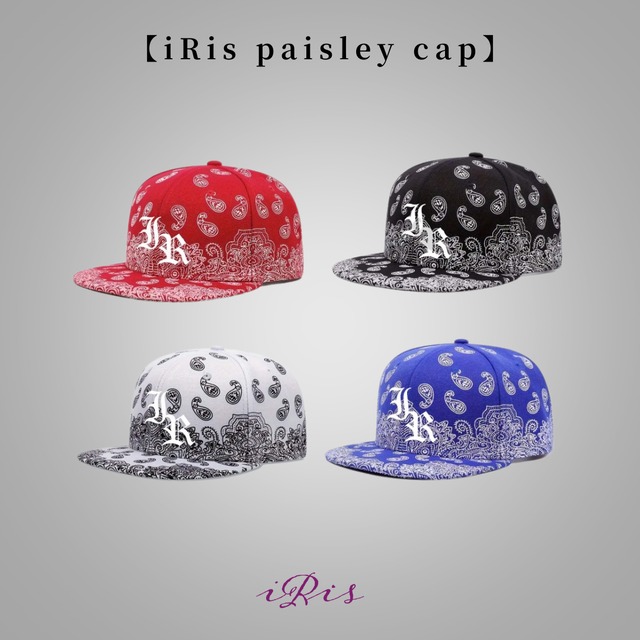 【iRis Paisley cap】