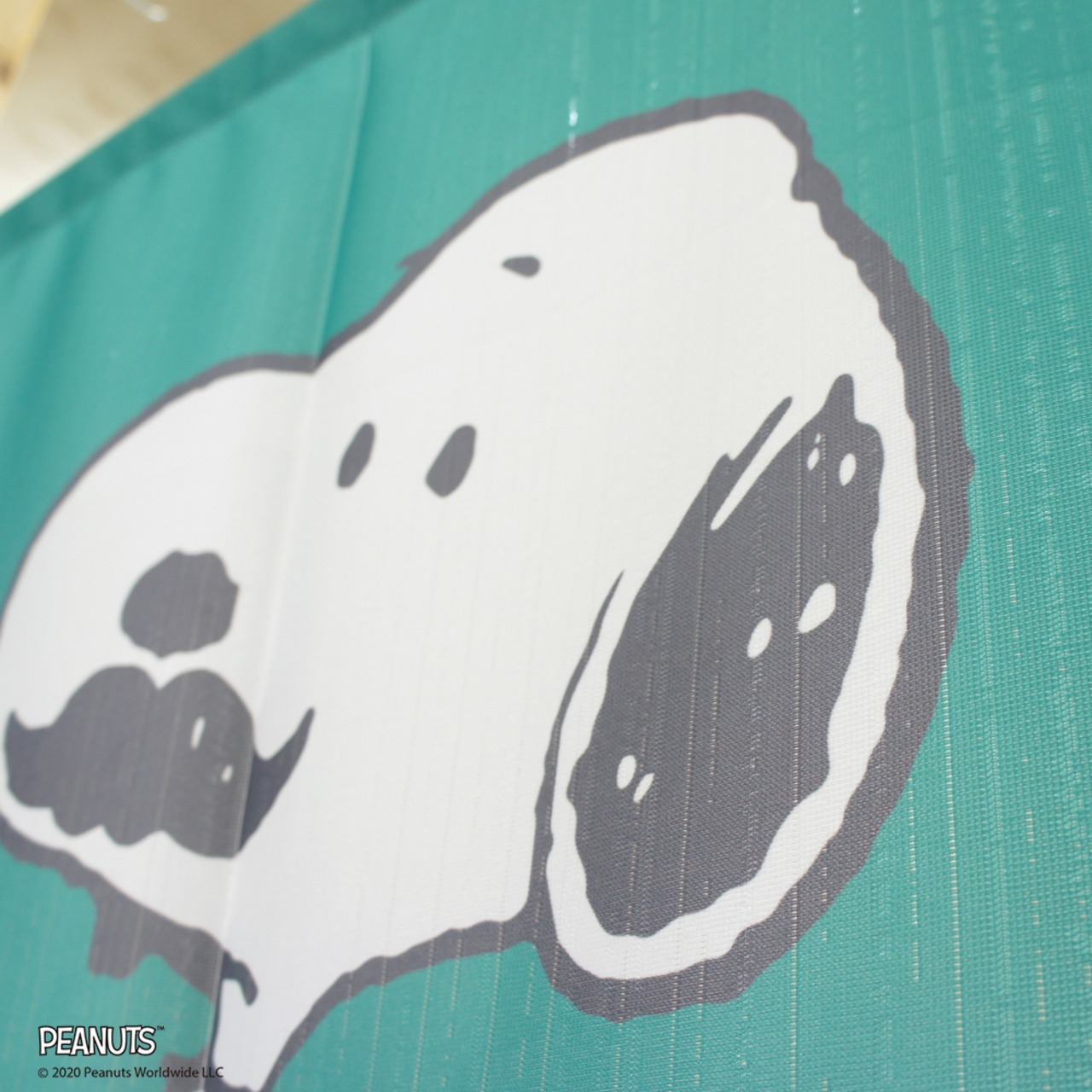 【受注生産】 のれん PEANUTS ステッキ 幅85×丈90cm 93879
