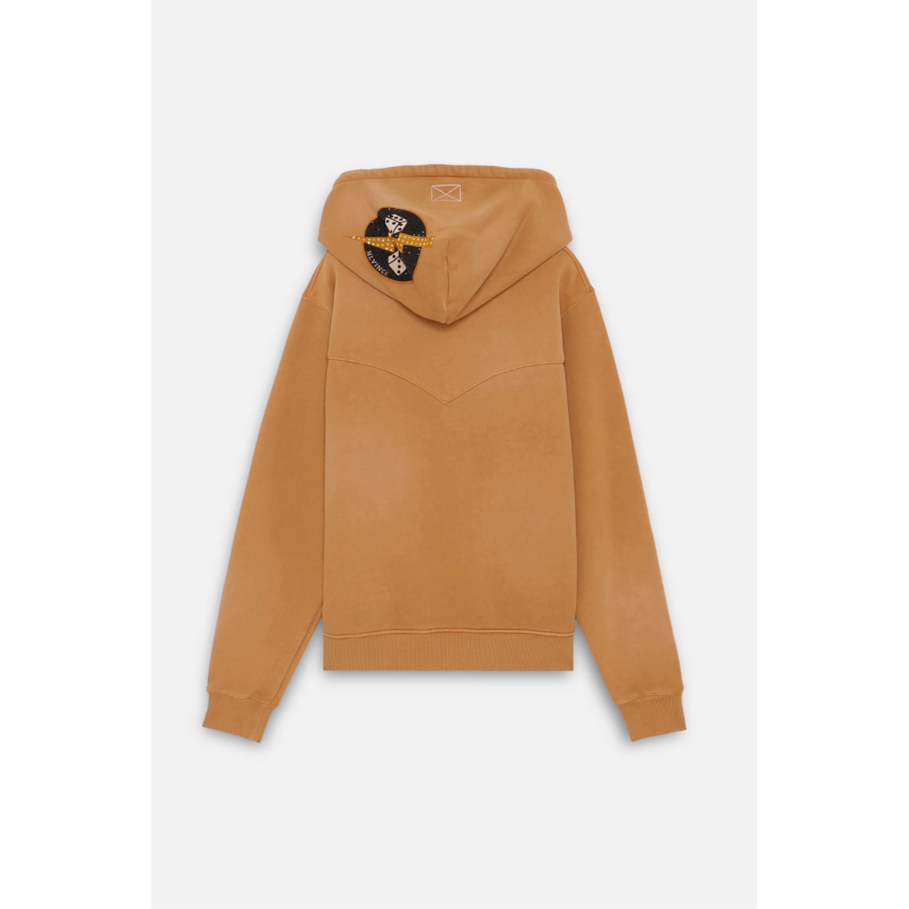 MLVINCE / army zip hoodie brown