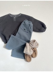 〖取寄〗韓国子供服 / 26winter / minirobe / ボタンピーチパンツ / キッズ *S~XL*