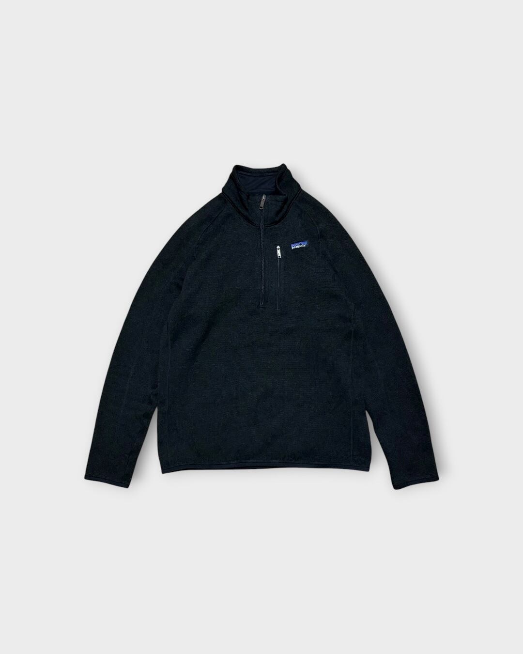 【Used】“Patagonia” Better Sweater 1/4 Zip Fleece Black