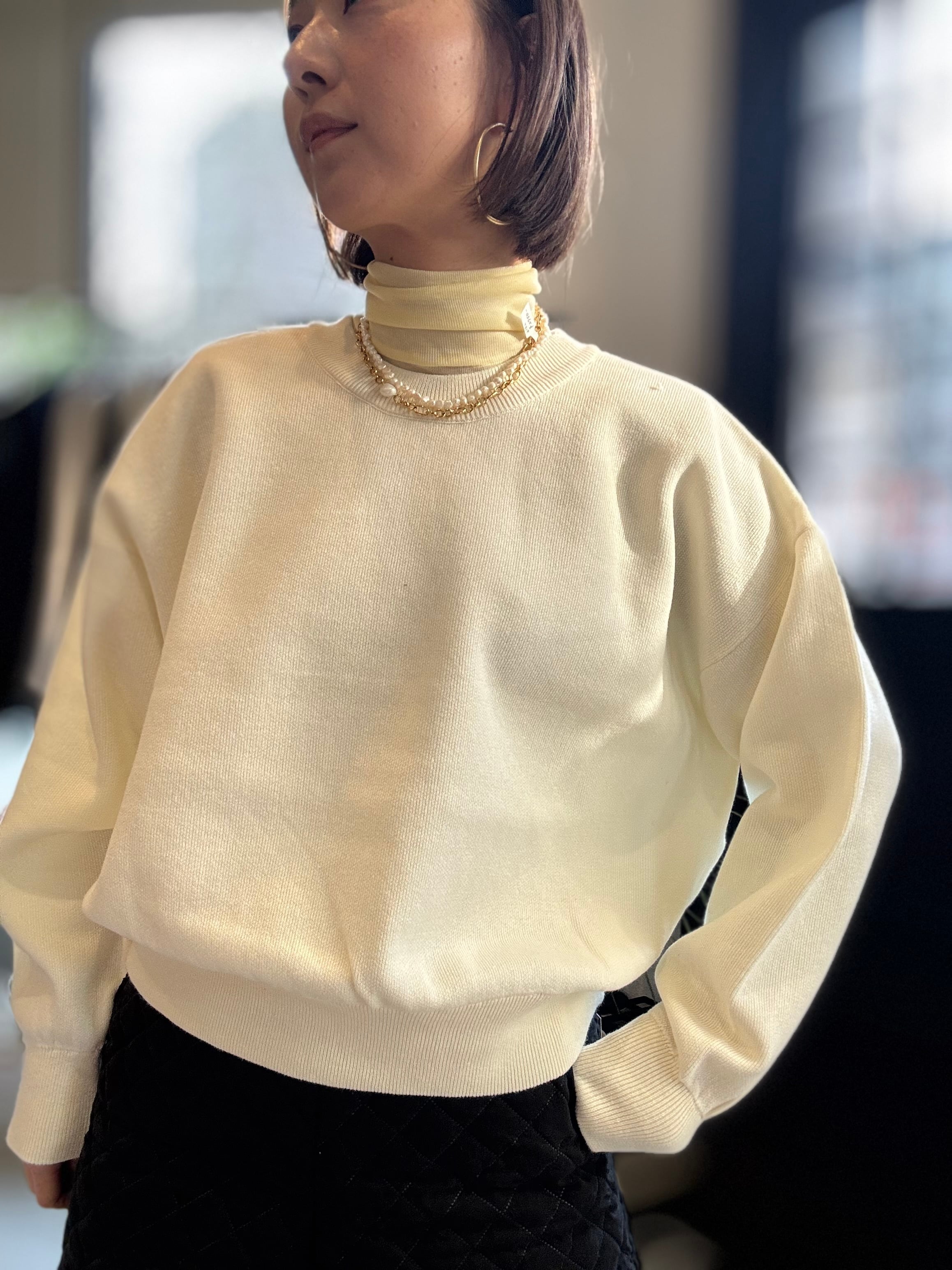 【SELECT】スウェットライクニットPO