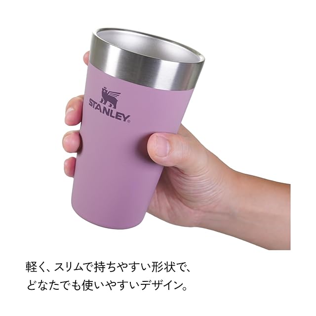 新品未使用 STANLEY×NANGAコラボスタッキング真空パイント LILAC STANLEY(スタンレー) スタッキング真空パイント 0.47L ライラック 真空