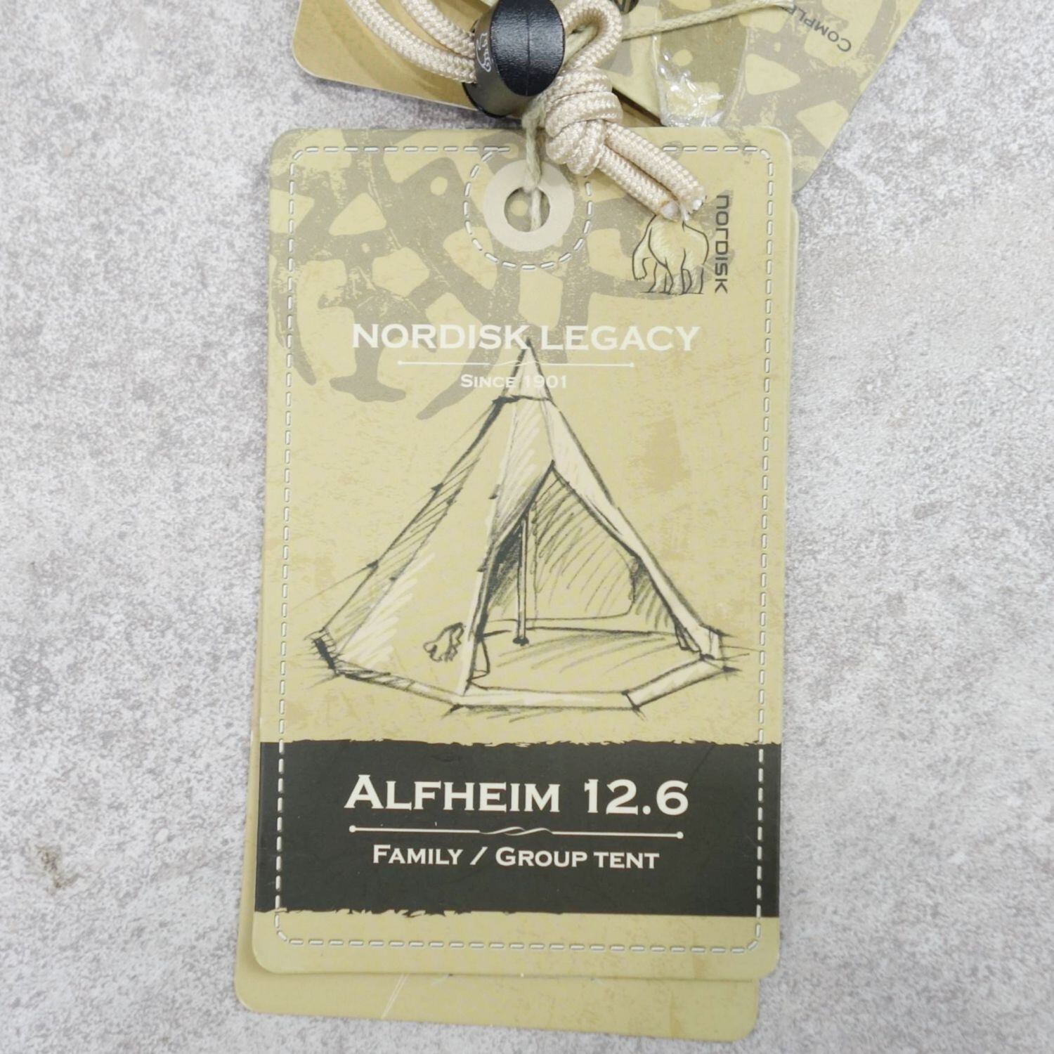 未使用 ノルディスク NORDISK Alfheim 12.6 アルフェイム12.6 ティピー