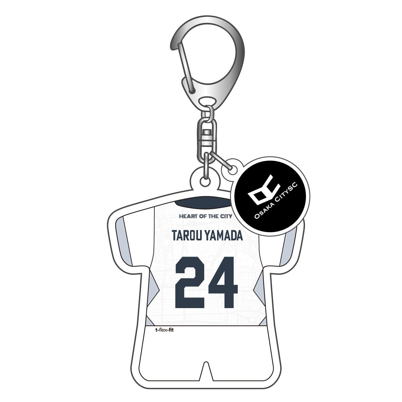 背番号入りアクリルキーホルダー | OSAKA CITY SC 背番号入りアクリルキーホルダー | OSAKA CITY SC