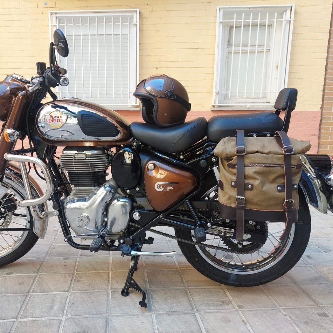 Royal Enfield クラシック350用ブラケット 左右セット Klickfix対応