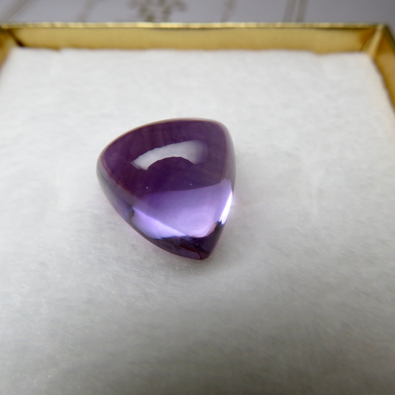 アメジスト 紫水晶  12.972ct 簡易ソーティング付き