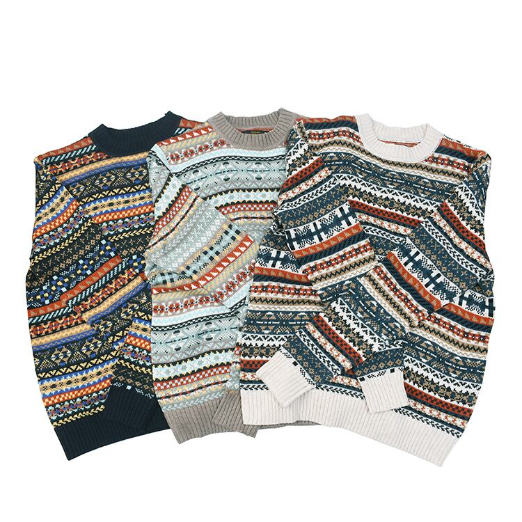 フェアアイル ニット 3色 G00223