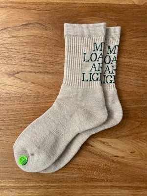 MY LOADS ARE LIGHT / TEXT - BEIGE