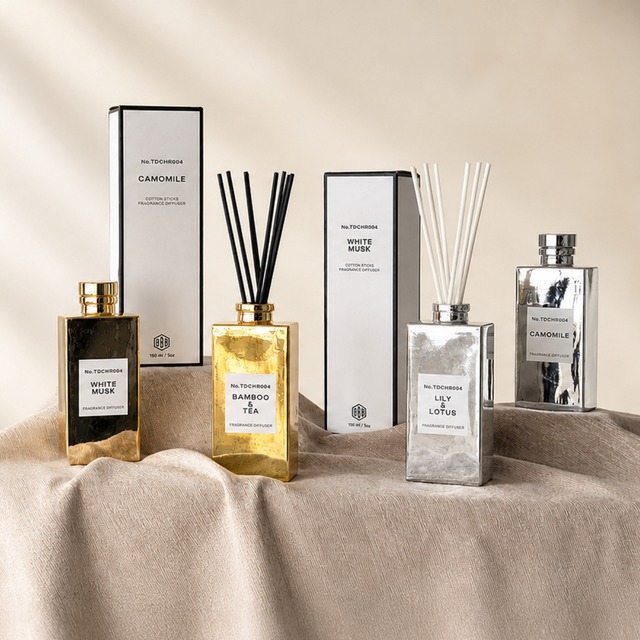 FRAGRANCE DIFFUSER -LEAF BOTTLE- | BamBooks the Heritage
