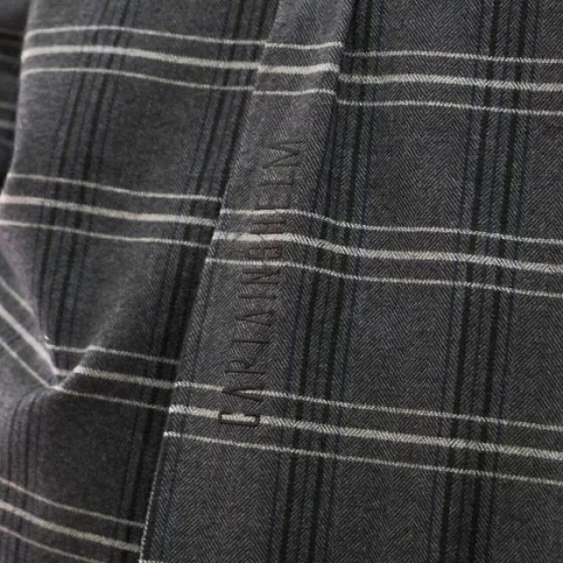 Captains Helm [キャプテンズヘルム] WARM-NEL LONG SHIRTS [CHARCOAL 