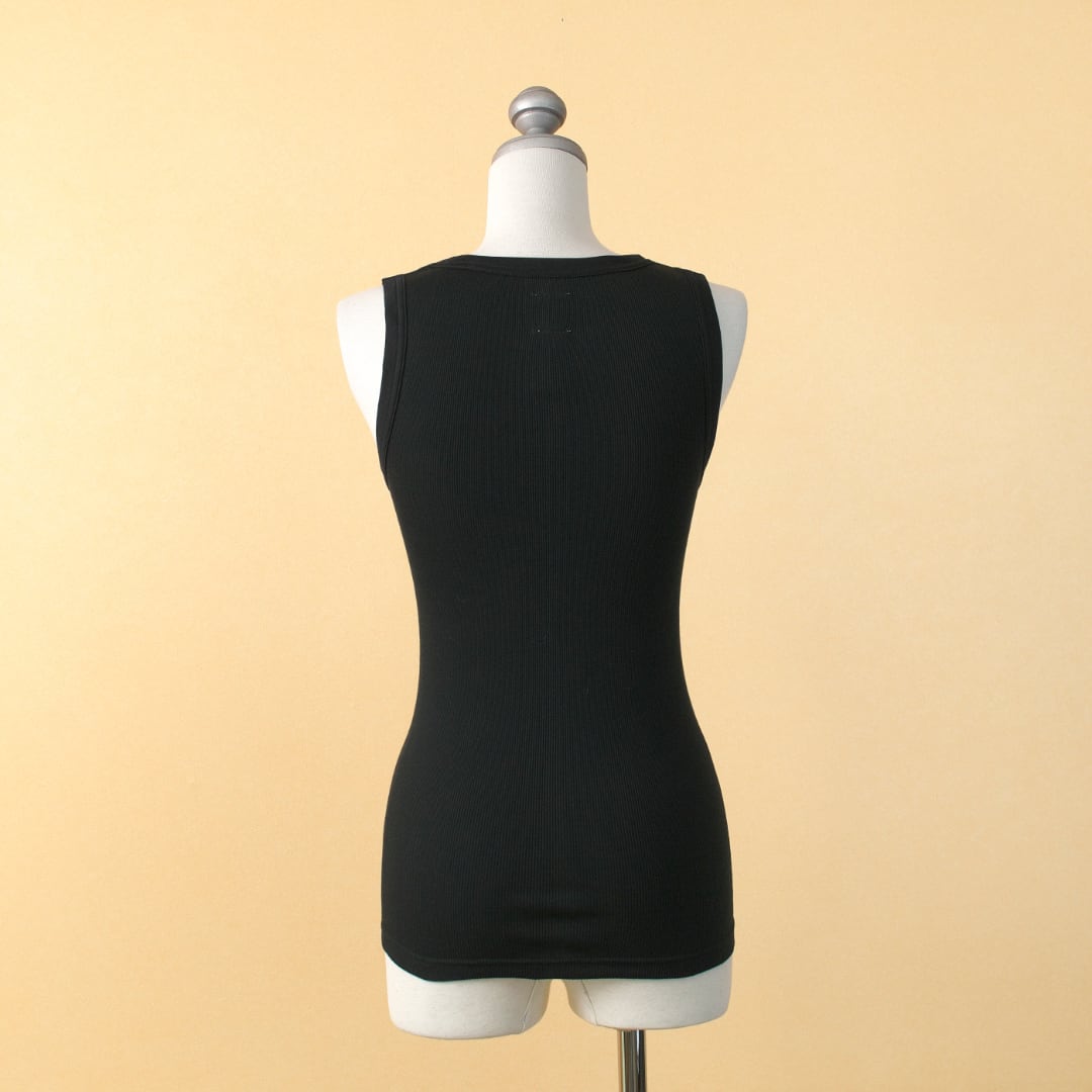 Gauze# ガーゼ G468 コットンカシミアテレコタンクトップ