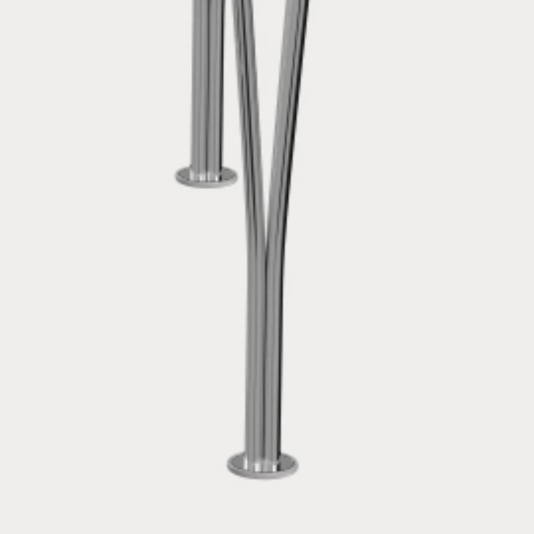 超美品■ヤコブセン　サーキュラーCIRCULAR ラウンドテーブル◾️4スター脚 FRITZ HANSEN TABLE SERIES CIRCULAR / フリッツ・ハンセン テーブル