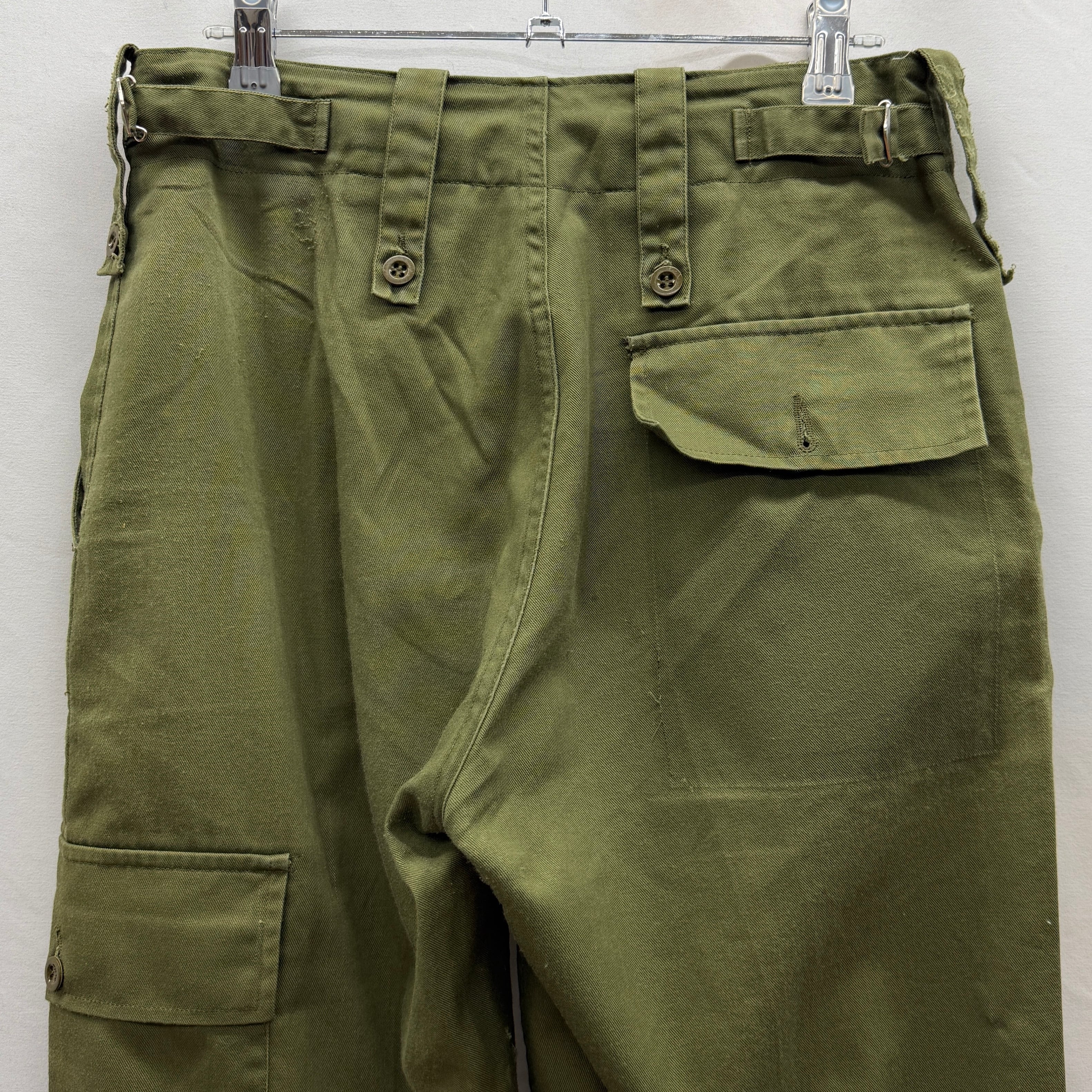 イギリス軍 古着 50s ミリタリーパンツ 5ポケット 片ポケ pattern