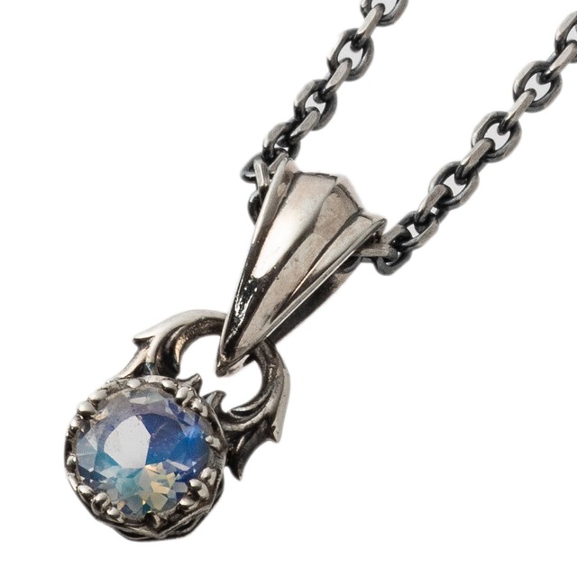 ジュエルクラウンペンダント ブルームーンストーン ACP0342 Jewel Crown Pendant Blue Moonstone シルバーアクセサリー Silver Jewelry Brand