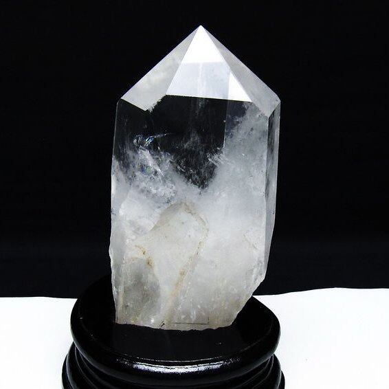 水晶 六角柱 台座付属 一点物 152-3019