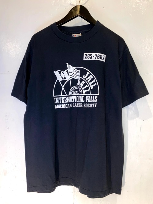 HANES　プリントTシャツ