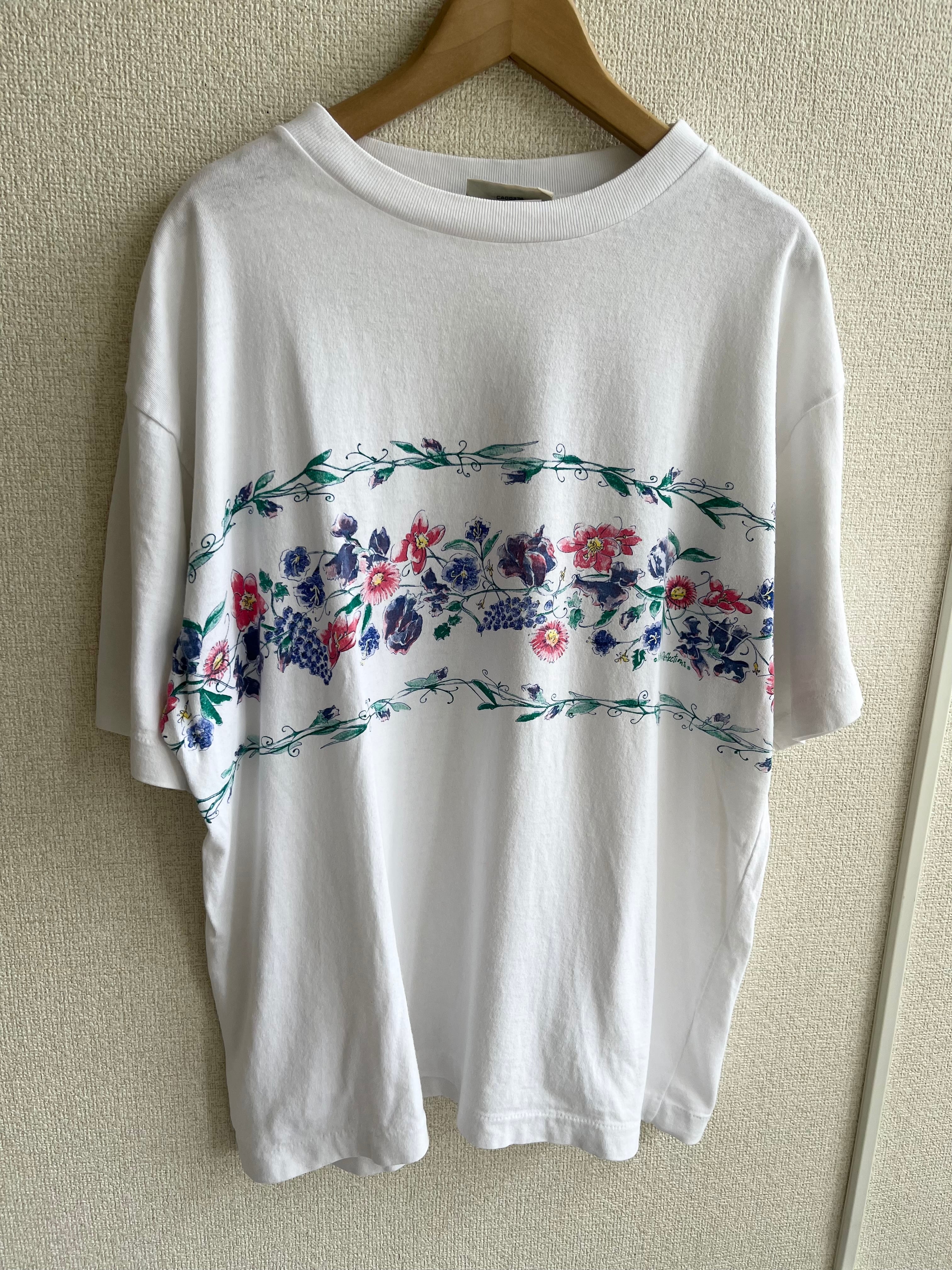 古着 NORTHERN REFLECTIONS 花柄Tシャツ