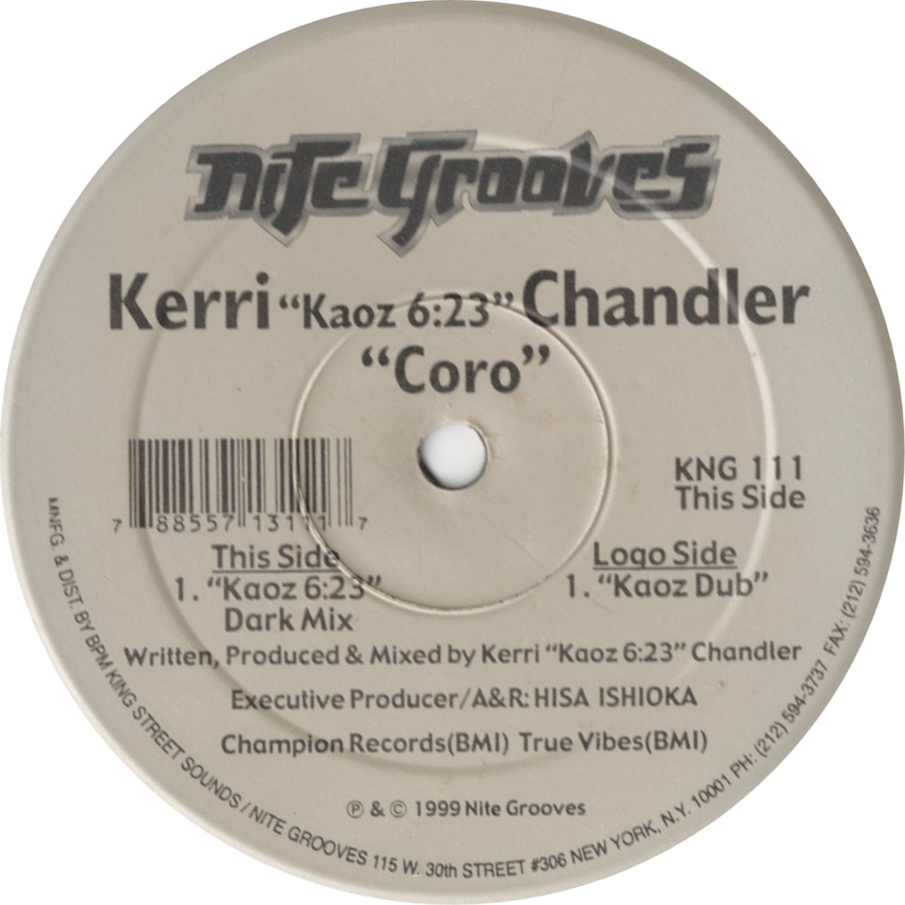 Kerri Chandler – The Thing For Linda EP | First Floor Records