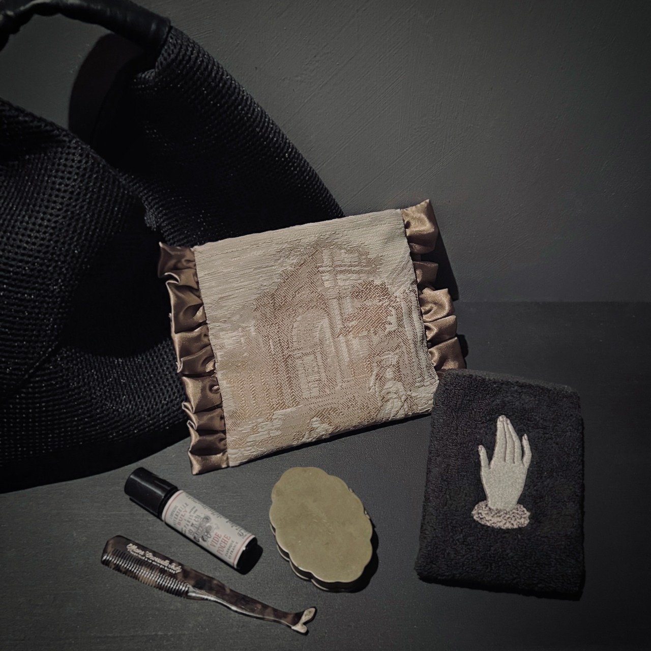 Broderie packable トート / No.204