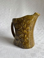 ピシェ　水差し　ピッチャー　フラワーベース 花瓶　深緑　カーキ　サルグミンヌ　オブジェ　Surreguemines　12twef1