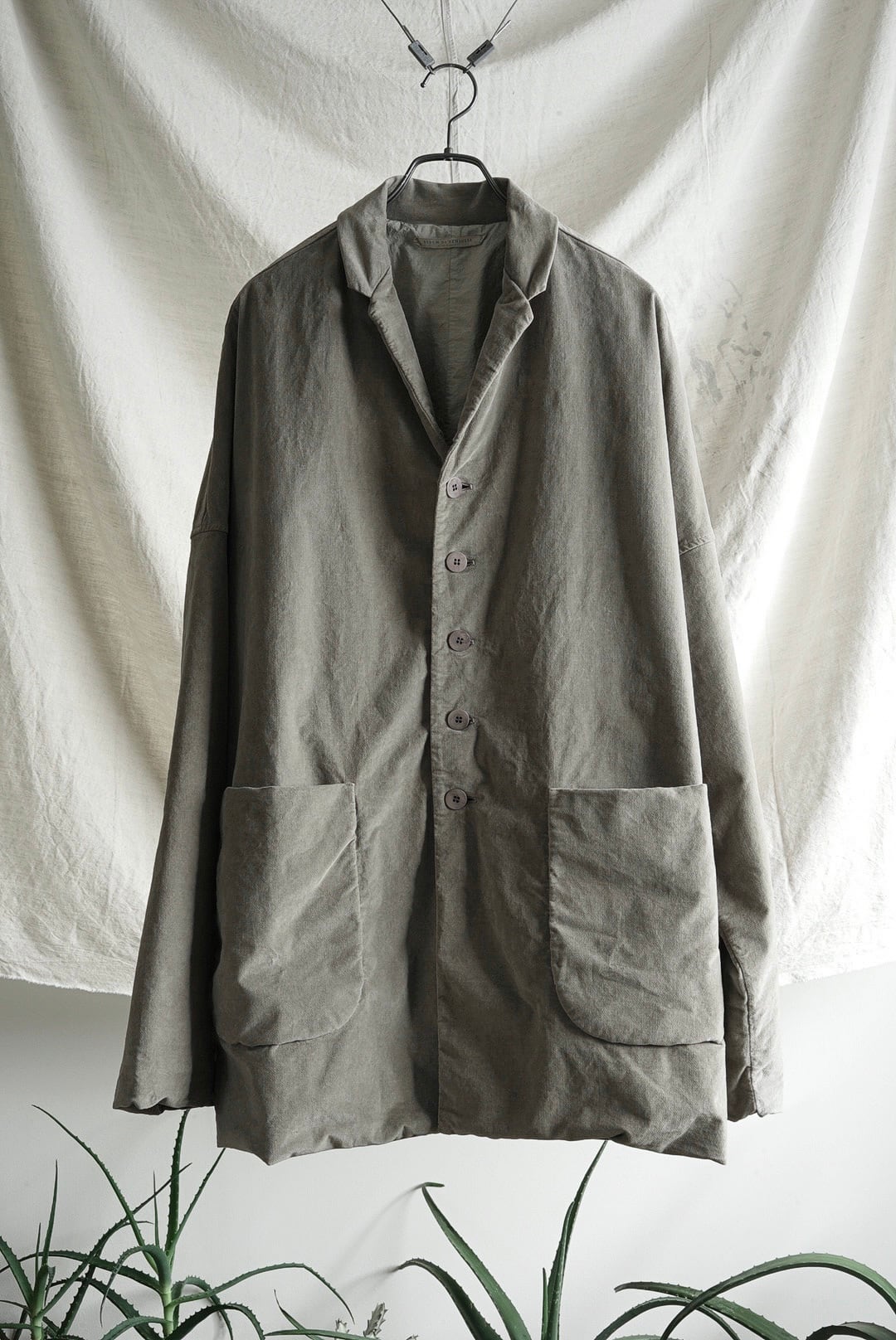 ALBUM DI FAMIGLIA ベルベットルーズブレザー ALBUM DI FAMIGLIA - BLAZER | Brownie