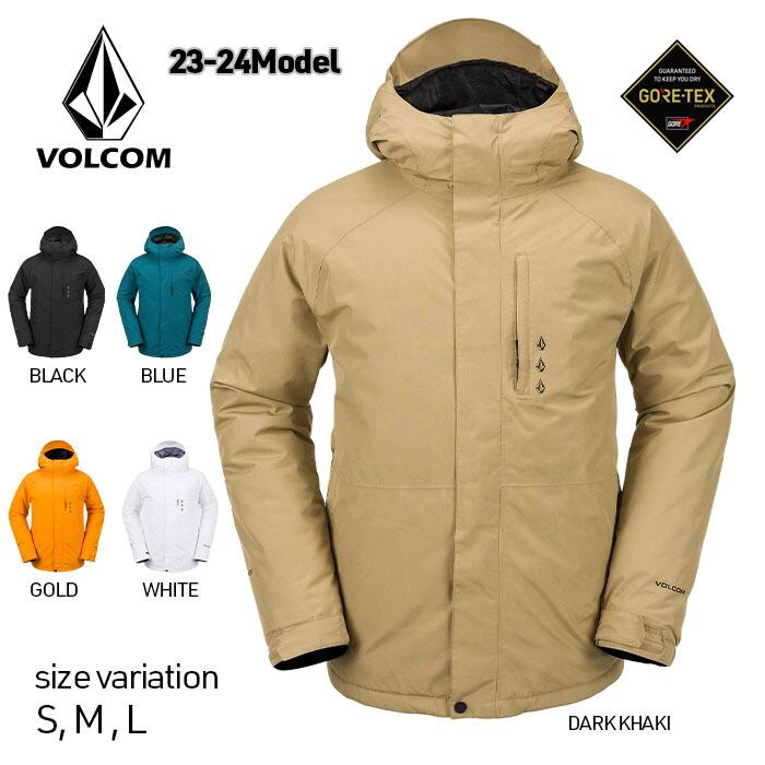 VOLCOM L GORE-TEX JACKET MOSS Sサイズ