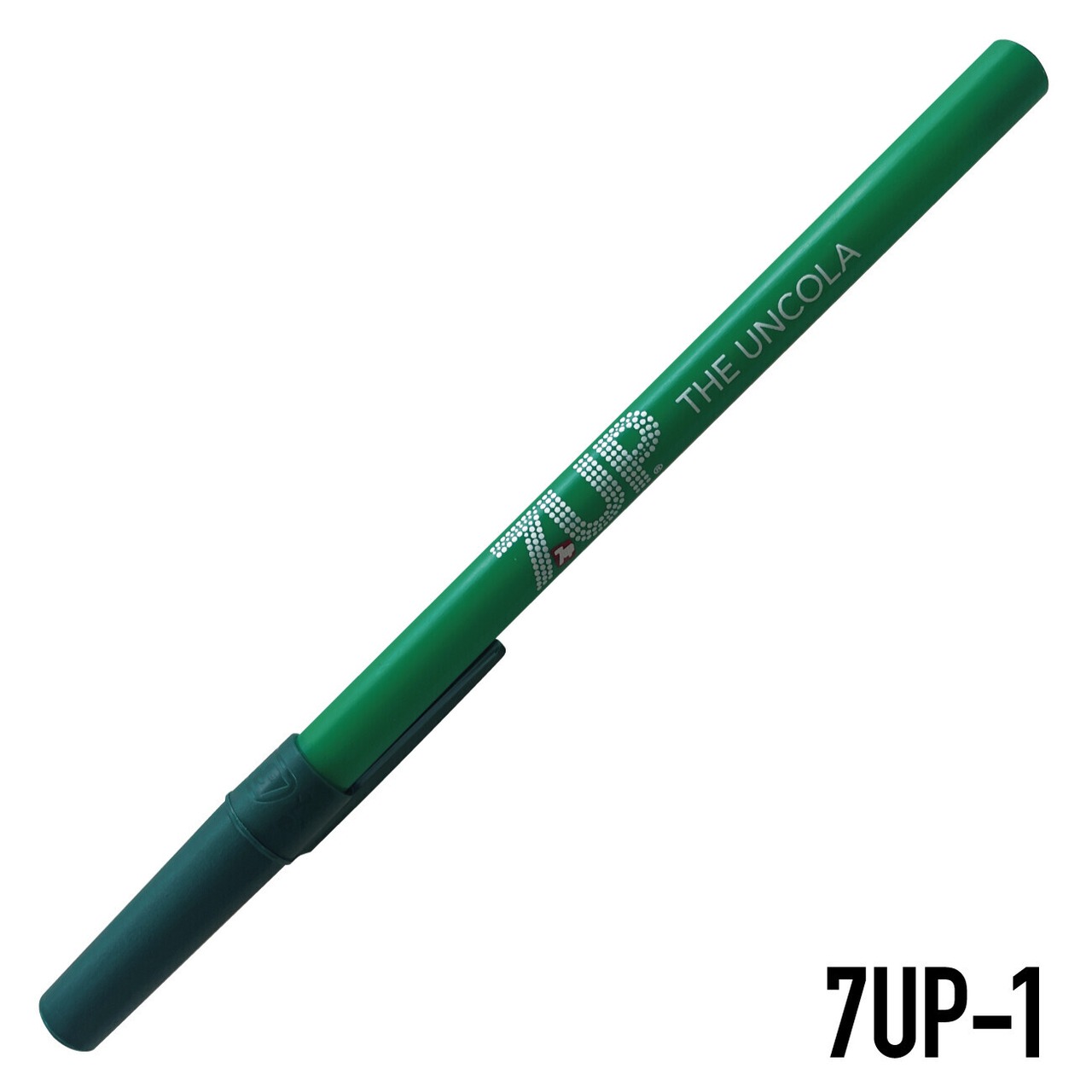 【7up-1】BIC PEN   green×white