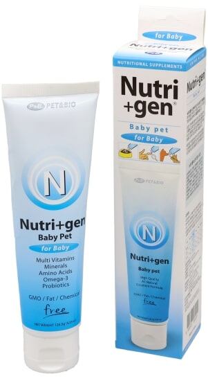 ニュートリプラスジェン Nutri+gen Basic 120g (ベーシック) 総合栄養補助 サプリメント 犬猫用