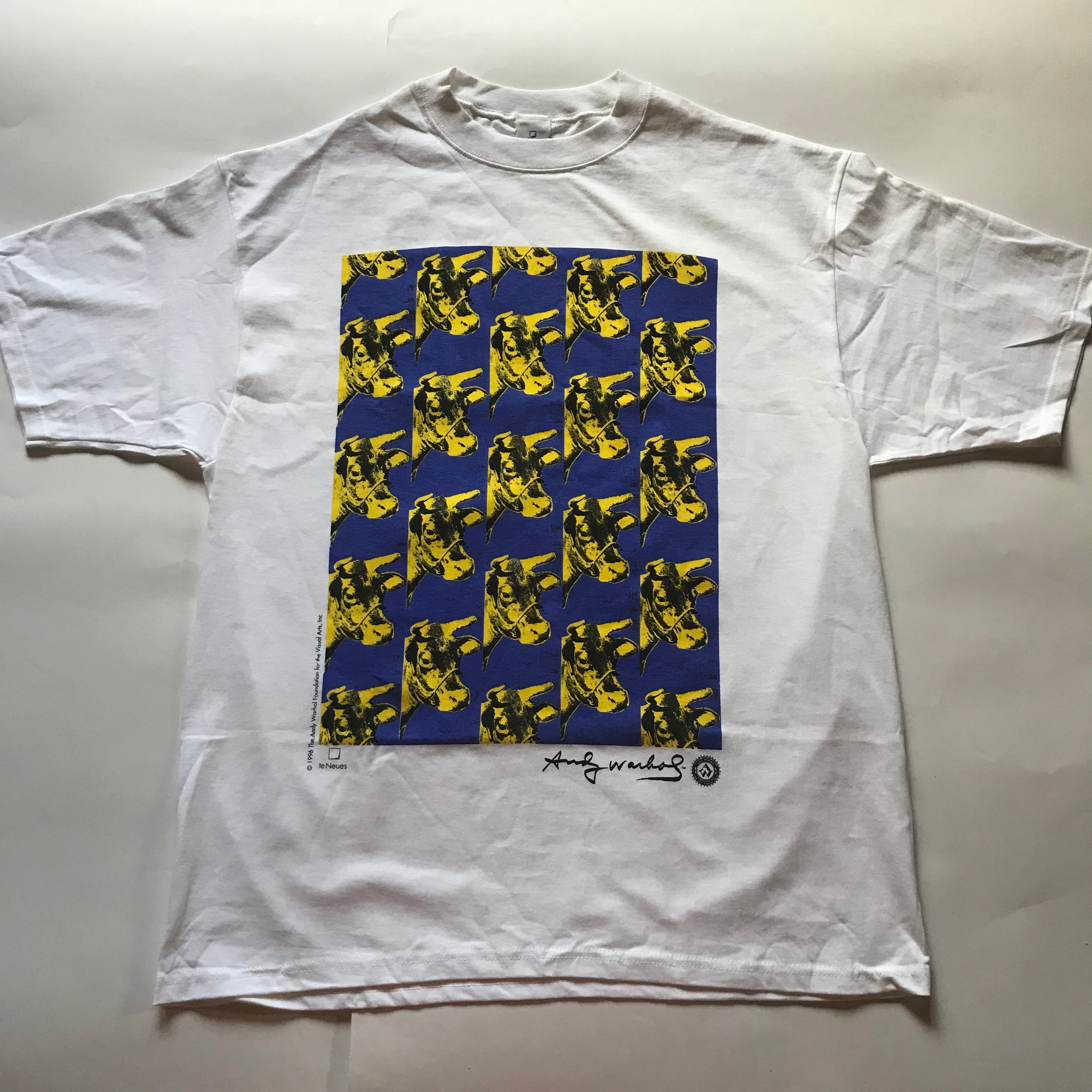 アンディウォーホル　andy warhol cow T shirt