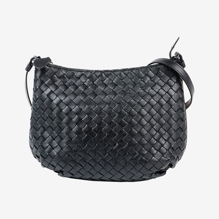 美品 BOTTEGA VENETA 長財布 スコルピート ロゴ 型押し ブラウン