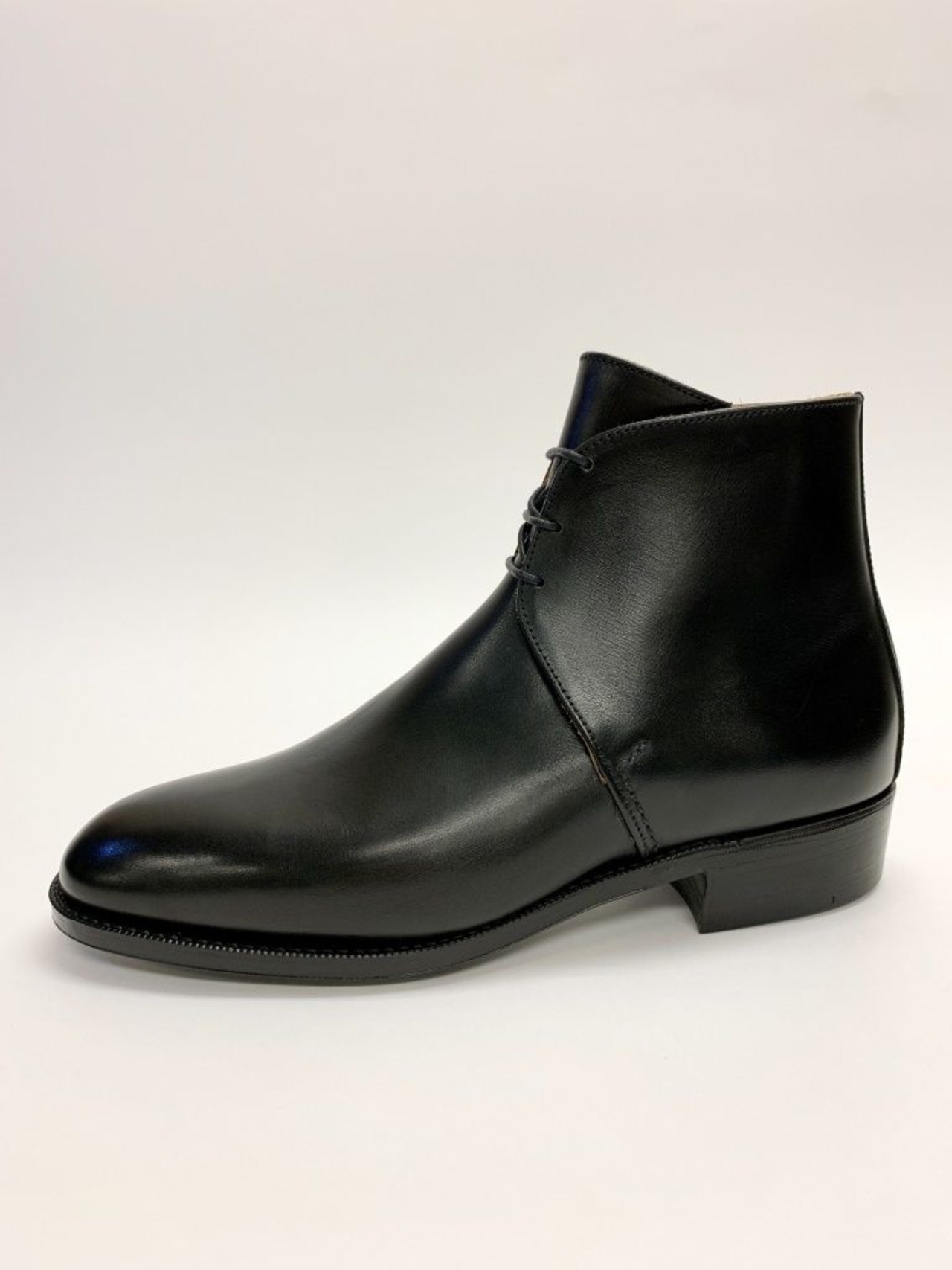 Schnieder Riding Boots × UW / George Boots / Black