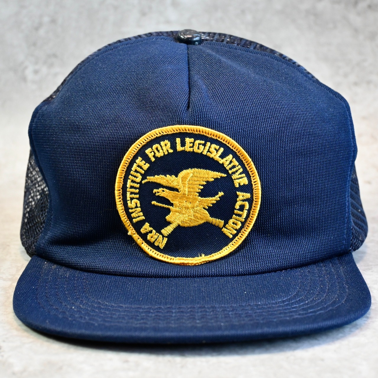[M1527] Vintage 1980's  NRA メッシュ キャップ  全米ライフル協会