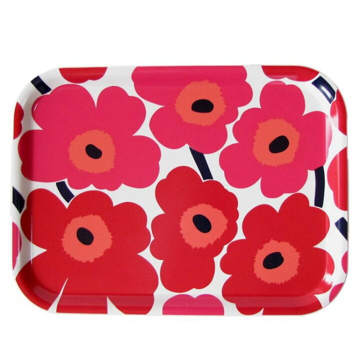 Marimekko マリメッコ トレイ ピンク【キッチン雑貨/Brounie1