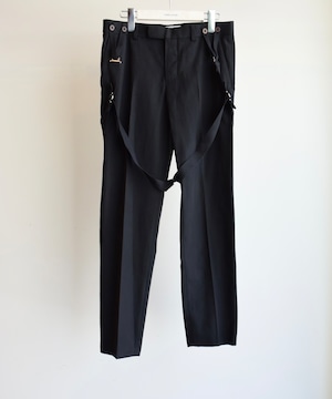 FUMIKA_UCHIDA/FU-P-PT0008 GABARDINE HARNESS SLACKS