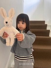 韓国子供服 / 26Autumn / 〖取寄〗minibonbon / ハーフジップアップ / キッズ服 / ジュニア服 *XS~JL*