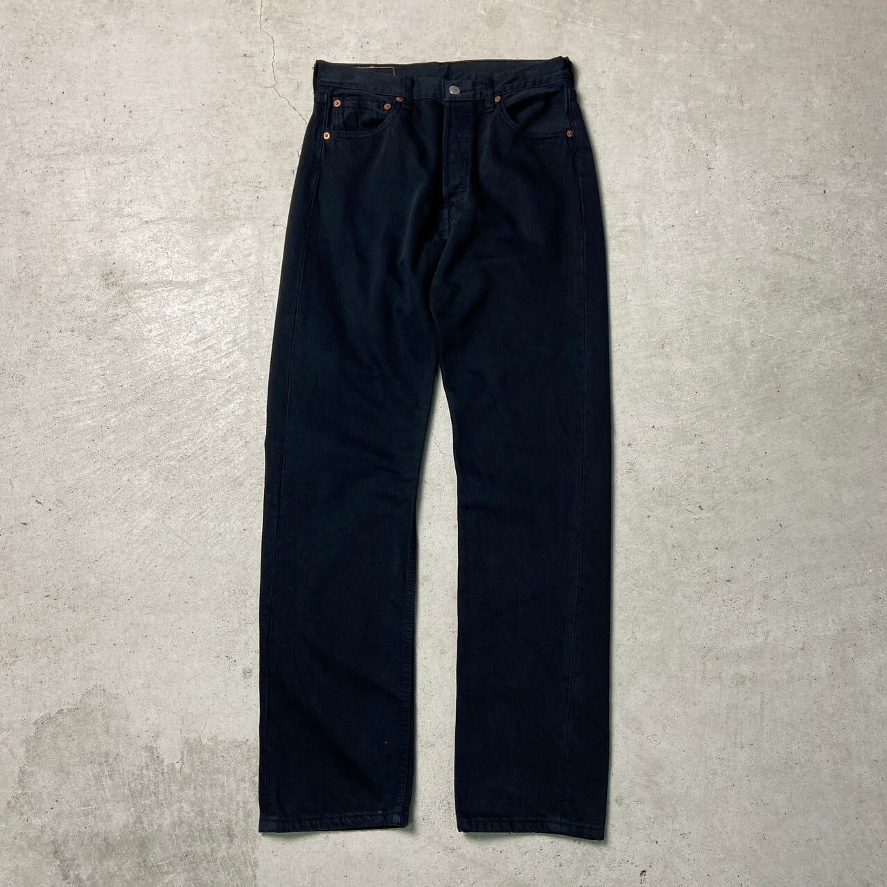 ユーロリーバイス501ブラックデニムパンツL1139 UK製 w34アメリカ古着 00年代 ユーロ ヨーロッパ企画 Levi's リーバイス 501 ストレート