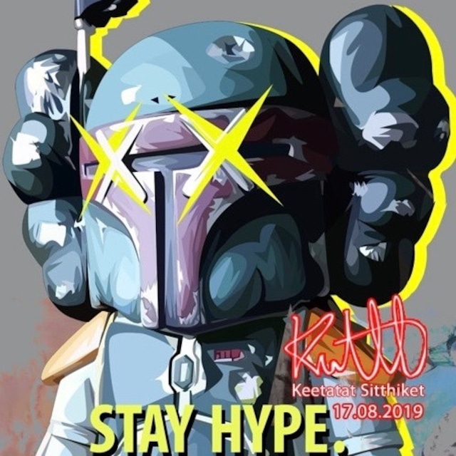 カウズ/ KAWS BOBA FETT / サイズ 26cm / PAPA_KA0012