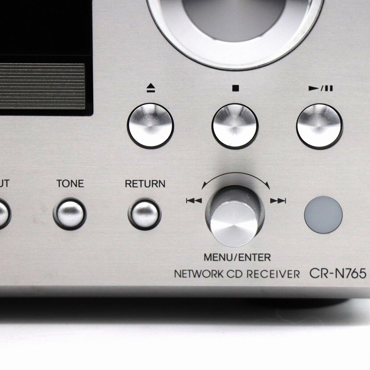 ONKYO・ネットワークCDレシーバー・CR-N765・シルバー・No.210608-09